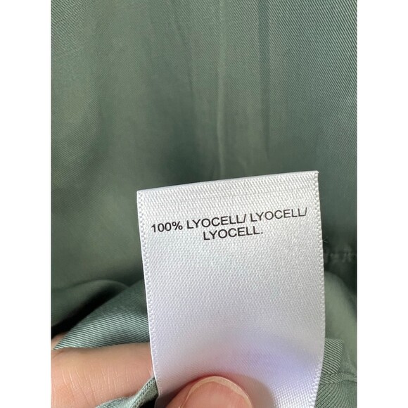 NWT Lucky Brand Long Sleeve Button Up Shirt Light Grayish Green Size S - Picture 6 of 9